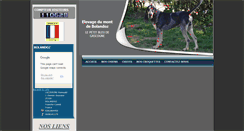 Desktop Screenshot of elevagedumontdebolandoz.com